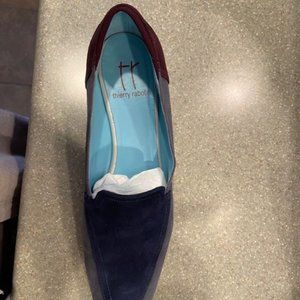 Thierry Rabotin multi colored suede shoes